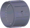 Клапан обратный поворотный с демпфером под приварку 19нж20р DN 2200 PN 0,63 МПа У1, корпус ст. 08Х18Н10