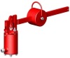 Клапан импульсный под приварку 112-25х1-0-01 DN 25 PN 3,0 МПа Т450 °С, корпус ст. 20