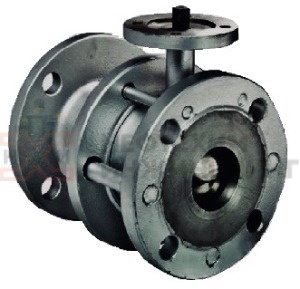 Кран шаровой разборный проходной полнопроходной фланцевый под электропривод КШ-Р.П.ПП.Ф.ЭП.НХИ.040.025.01.У Ду 40 Ру 25 кгс/см², корпус ст. 20, класс герметичности «А» по ГОСТ 9544-2015