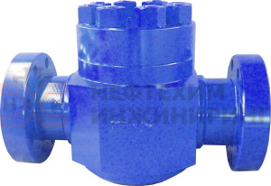 Клапан обратный фланцевый ОК-50х70 К1 DN 50 (2") Pр 70 МПа (10000 psi) ХЛ1/УХЛ1