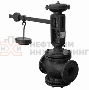 Регулятор давления фланцевый "до себя" нормально закрытый 21с12нж Ду 80 Ру 16 кгс/см² У1, корпус ст. 25Л