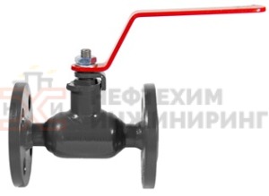 Кран шаровой цельносварной проходной полнопроходной фланцевый ручной КШ-Ц.П.ПП.Ф.Р.НХИ.065.025.01.У Ду 65 Ру 25 кгс/см², корпус ст. 20, класс герметичности «А» по ГОСТ 9544-2015