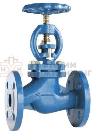 Клапан запорный сальниковый фланцевый ручной 15нж22нж Ду 50 Ру 40 кгс/см² УХЛ1, корпус ст. 07Х20Н25МЗД2ТЛ, класс герметичности «А» по ГОСТ 9544-2015