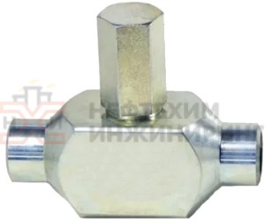 Клапан обратный подъемный под приварку 16лс48нж Ду 25 Ру 100 кгс/см² ХЛ1, корпус ст. 09Г2С, класс герметичности «В» по ГОСТ 9544-2015