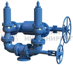 Блок предохранительных клапанов БПУ С 150-16 ХЛ1 50лс14нж4