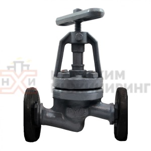 Клапан запорный сальниковый фланцевый ручной 15с52нж9 Ду 32 Ру 63 кгс/см² У1, корпус ст. 25Л, класс герметичности «А» по ГОСТ 9544-2015