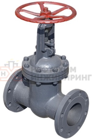 Задвижка клиновая литая с выдвижным шпинделем фланцевая ручная 30с76нж Ду 200 Ру 63 кгс/см² У1, корпус ст. 20Л, класс герметичности «А» по ГОСТ 9544-2015