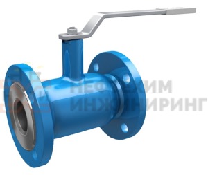 Кран шаровой цельносварной проходной полнопроходной фланцевый ручной КШ-Ц.П.ПП.Ф.Р.НХИ.020.040.03.УХЛ1 Ду 20 Ру 40 кгс/см², корпус ст. 12Х18Н10Т, класс герметичности «А» по ГОСТ 9544-2015