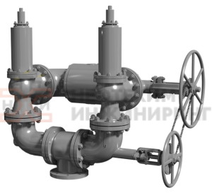 Блок предохранительных клапанов БПУ 25-40 У1 50с01нж