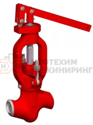 Клапан регулирующий под приварку с электроприводом (МЭО-630/25-0,25У-92К) 1197-65-Р Ду 65 Ру 98 кгс/см²  Т540 °С, корпус ст. 12Х1МФ