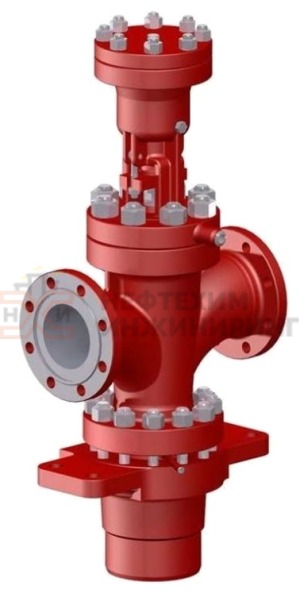 Клапан предохранительный фланцевый / под приварку 530-150/150-0В Ду 150 Ру 98 кгс/см²  Т540 °С, корпус ст. 15Х1М1ФЛ