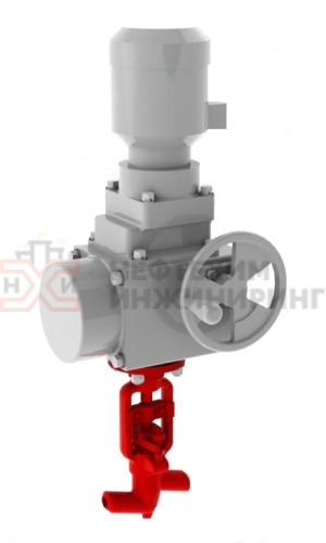 Клапан регулирующий под приварку с электроприводом (ПЭМ-А29У) 10с-8-3Э Ду 20 Ру 250 кгс/см²  Т545 °С, корпус ст. 12Х1МФ