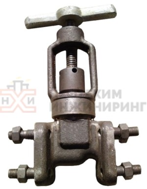 Клапан запорный сальниковый фланцевый ручной 15нж64бк Ду 25 Ру 16 кгс/см² У1, корпус ст. 12Х18Н10Т, класс герметичности «В» по ГОСТ 9544-2015
