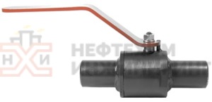 Кран шаровой разборный проходной полнопроходной под приварку ручной КШ-Р.П.ПП.П.Р.НХИ.015.160.01.У Ду 15 Ру 160 кгс/см², корпус ст. 20, класс герметичности «А» по ГОСТ 9544-2015