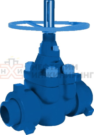 Задвижка шиберная с резиновым уплотнением быстросъёмная ручная ЗПРМ-100х25 К2 DN 100 (4 ⅟₁₆") Pр 25 МПа (3600 psi) ХЛ1/УХЛ1, класс герметичности «А» по ГОСТ 9544-2015