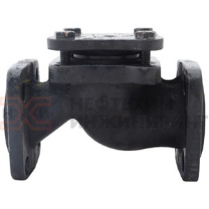 Клапан обратный подъемный фланцевый 16кч9п Ду 32 Ру 25 кгс/см² У3, корпус чугун