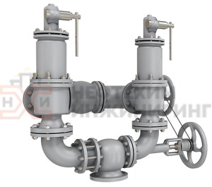 Блок предохранительных клапанов БПУ Р 150-16 У1 50с14нж2