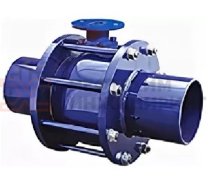 Кран шаровой разборный проходной полнопроходной под приварку под электропривод КШ-Р.П.ПП.П.ЭП.НХИ.020.063.02.ХЛ1 Ду 20 Ру 63 кгс/см², корпус ст. 09Г2С, класс герметичности «А» по ГОСТ 9544-2015