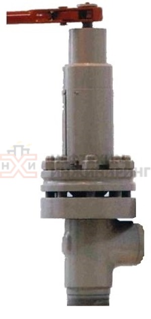 Клапан угловой запорный сальниковый под приварку ручной 13лс63нж Ду 80 Ру 400 кгс/см² ХЛ1, корпус ст. 18ХГ, класс герметичности «С» по ГОСТ 9544-2015