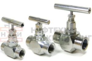 Клапан запорный сальниковый муфтовый ручной 15лс68нж Ду 25 Ру 16 кгс/см² ХЛ1, корпус ст. 09Г2С, класс герметичности «А» по ГОСТ 9544-2015