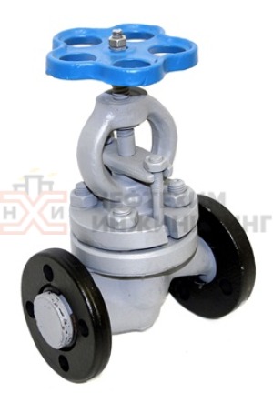 Клапан запорный сальниковый фланцевый ручной 15с52нж9 Ду 25 Ру 63 кгс/см² У1, корпус ст. 25Л, класс герметичности «А» по ГОСТ 9544-2015