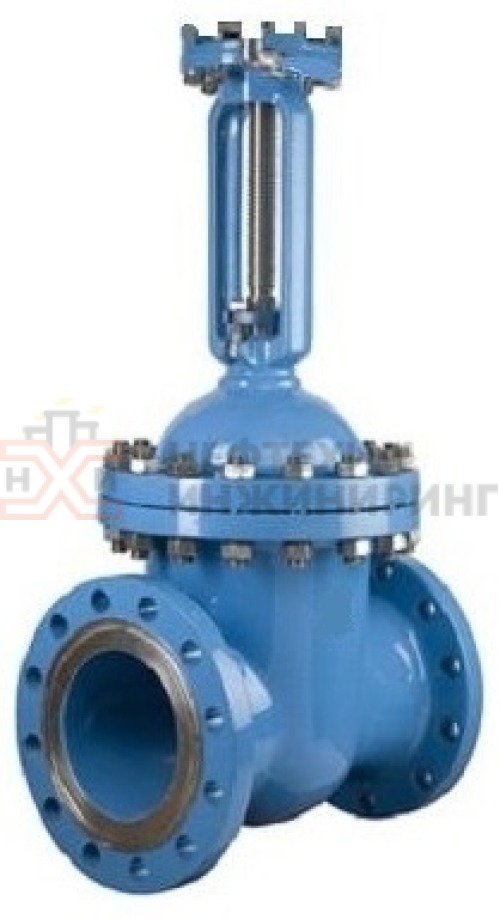Задвижка клиновая с выдвижным шпинделем фланцевая под электропривод 31с945нж DN 50 PN 25,0 МПа У1, корпус ст. 20Л, класс герметичности «А» по ГОСТ 9544-2015