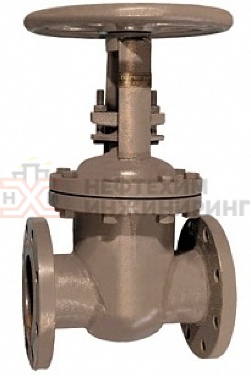 Задвижка клиновая штампосварная с выдвижным шпинделем фланцевая ручная 30с65нж DN 250 PN 2,5 МПа У1, корпус ст. 20, класс герметичности «В» по ГОСТ 9544-2015