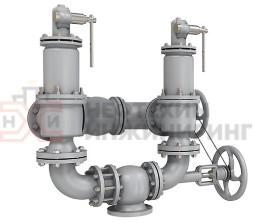 Блок предохранительных клапанов БПУ Р 80-40 У1 50с07нж1