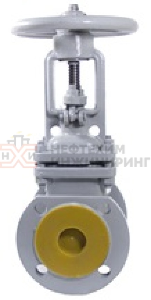 Задвижка клиновая литая с выдвижным шпинделем фланцевая ручная 30с64нж DN 80 PN 2,5 МПа У1, корпус ст. 20Л, класс герметичности «А» по ГОСТ 9544-2015
