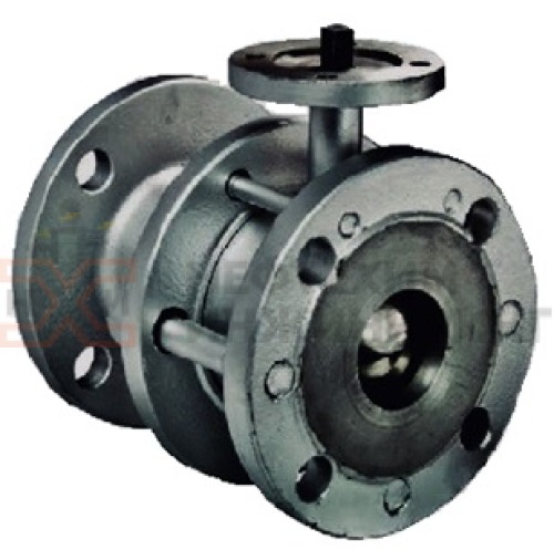 Кран шаровой разборный проходной неполнопроходной фланцевый под электропривод КШ-Р.П.НП.Ф.ЭП.НХИ.065/050.160.01.У DN 65/50 PN 16,0 МПа, корпус ст. 20, класс герметичности «А» по ГОСТ 9544-2015