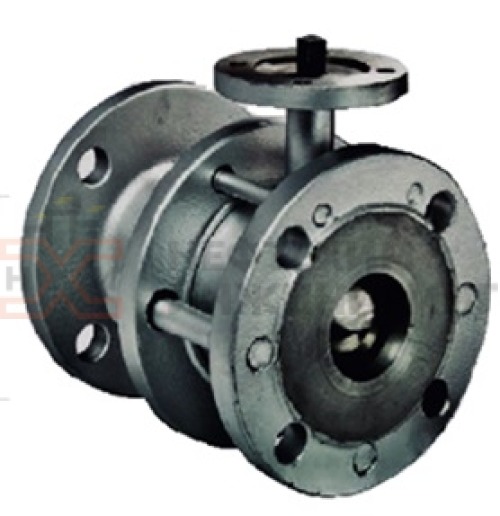 Кран шаровой разборный проходной полнопроходной фланцевый под электропривод КШ-Р.П.ПП.Ф.ЭП.НХИ.032.160.01.У DN 32 PN 16,0 МПа, корпус ст. 20, класс герметичности «А» по ГОСТ 9544-2015