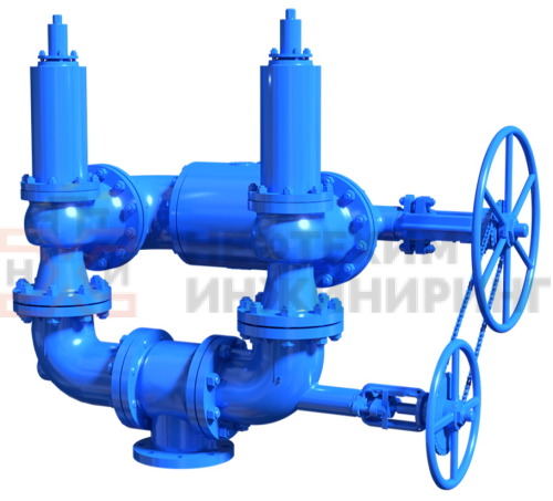 Блок предохранительных клапанов БПУ С 150-16нж УХЛ1 50нж14нж2