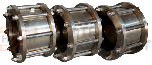 Клапан обратный поворотный межфланцевый (стяжное в сборе) 19тн12бк DN 80 PN 2,5 МПа УХЛ1, корпус ст. ВТ1-0