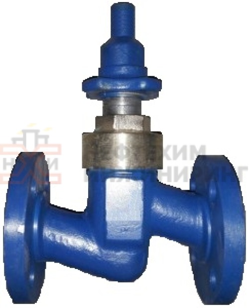 Клапан запорный сальниковый фланцевый ручной 14нж20п DN 25 PN 2,5 МПа УХЛ1, корпус ст. 10Х14Г14Н4Т, класс герметичности «А» по ГОСТ 9544-2015