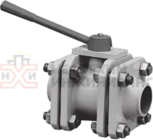 Кран шаровой полнопроходной фланцевый ручной МА 39015-01 DN 300 PN 1,6 МПа У1, корпус ст. 20Л, класс герметичности «А» по ГОСТ 9544-2015, с комплектом ответных фланцев 200-16-01-1-В-Cт. 20 ГОСТ 33259-2015, прокладками ПОН и крепежом (болты и гайки)