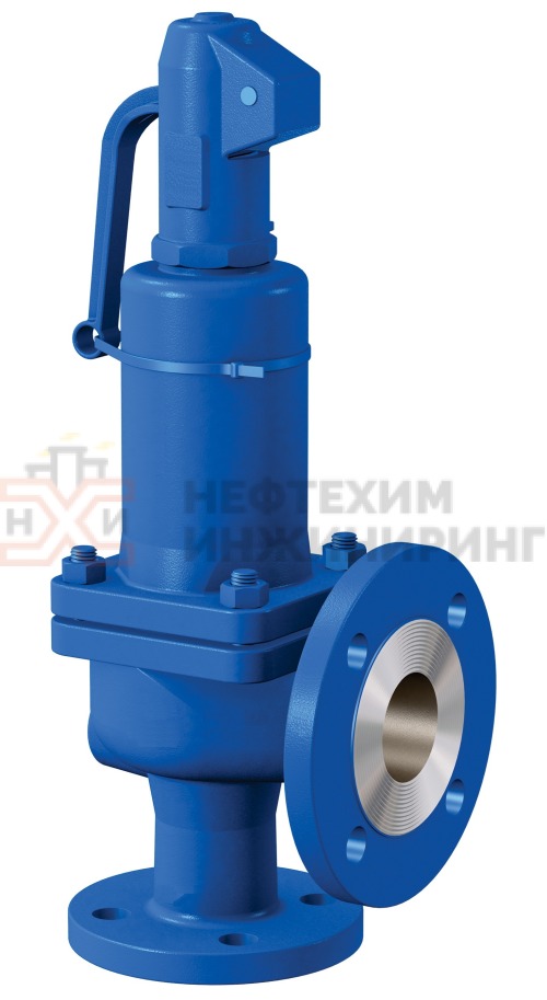 Клапан предохранительный пружинный сильфонный фланцевый  уравновешенного типа СППК5С 100-40нж 17нж23нж1 DN 100 (исп. F) / 150 (исп. В) PN 4,0 (вход) / 1,6 (выход) МПа УХЛ1, пружина № ?, Рн=? кгс/см², корпус ст. 12Х18Н9ТЛ, класс герметичности «В» по ГОСТ 9544-2015