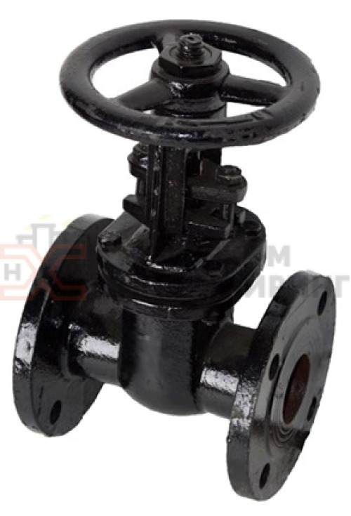 Задвижка параллельная литая с выдвижным шпинделем фланцевая ручная 30ч6бр DN 300 PN 1,0 МПа У3, корпус чугун, класс герметичности «D» по ГОСТ 9544-2015