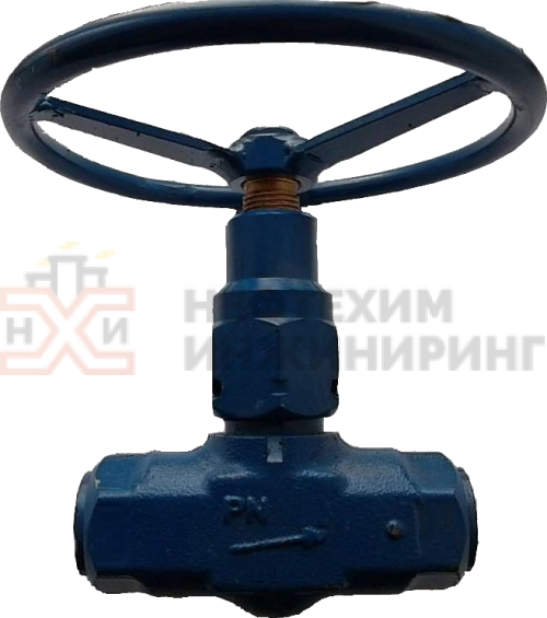Клапан запорный сальниковый под приварку ручной 15нж26нж DN 25 PN 16,0 МПа УХЛ1, корпус ст. 12Х18Н10Т, класс герметичности «А» по ГОСТ 9544-2015