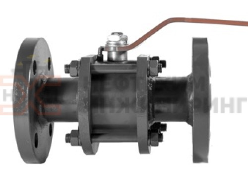 Кран шаровой разборный проходной полнопроходной фланцевый ручной КШ-Р.П.ПП.Ф.Р.НХИ.050.160.01.У DN 50 PN 16,0 МПа, корпус ст. 20, класс герметичности «А» по ГОСТ 9544-2015