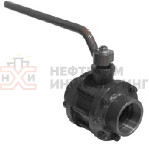 Кран шаровой разборный проходной полнопроходной муфтовый ручной КШ-Р.П.ПП.М.Р.НХИ.050.250.01.У DN 50 PN 25,0 МПа, корпус ст. 20, класс герметичности «А» по ГОСТ 9544-2015