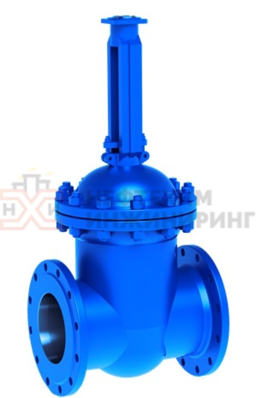 Задвижка клиновая с выдвижным шпинделем фланцевая под электропривод 31нж945нж1 DN 80 PN 16,0 МПа УХЛ1, корпус ст. 08Х18Н9М2ТЛ, класс герметичности «А» по ГОСТ 9544-2015