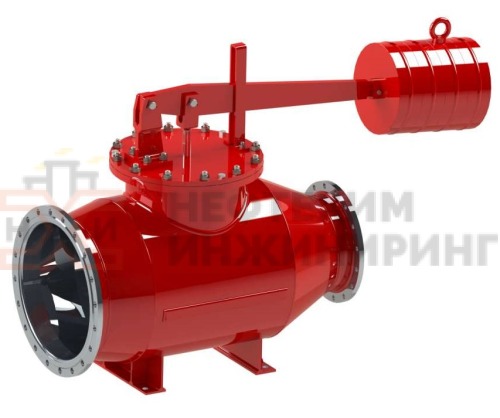 Клапан предохранительный фланцевый 788-400/600-0-02 DN 400 PN 0,35 МПа Т139 °С, корпус ст. 20