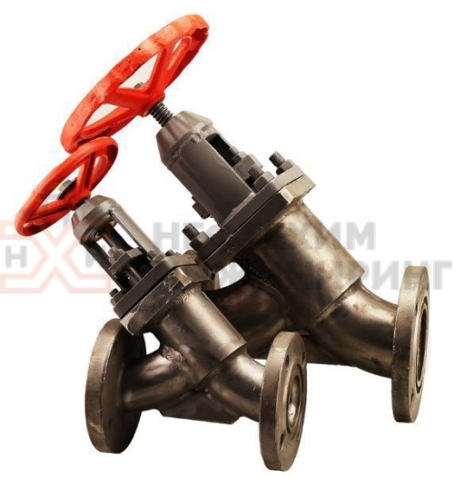 Клапан запорный сальниковый прямоточный фланцевый ручной 13тн1п DN 250 PN 1,0 МПа УХЛ1, корпус ст. ВТ1-0, класс герметичности «А» по ГОСТ 9544-2015