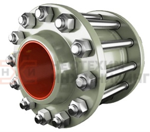 Клапан обратный поворотный межфланцевый (стяжное в сборе) 19с16нж DN 600 PN 1,6 МПа У1, корпус ст. 20