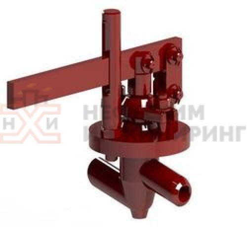 Клапан регулирующий под приварку ручной 9с-5-5-2 DN 65 PN 25,0 МПа Т350 °С, корпус ст. 20