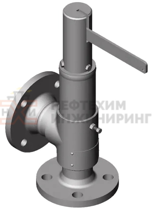 Клапан предохранительный фланцевый 17с-2-3 DN 40 PN 1,0 МПа Т250 °С, корпус ст. 20