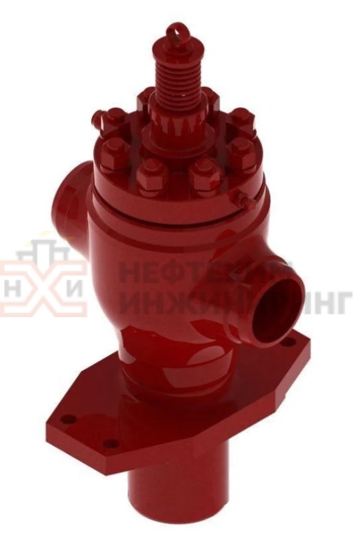 Клапан предохранительный под приварку 1202-150/150-0 DN 150 PN 9,8 МПа Т540 °С, корпус ст. 15Х1М1Ф