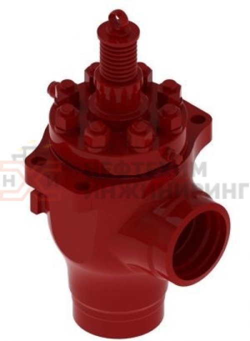 Клапан предохранительный под приварку 1203-150/200-0А DN 150 PN 13,7 МПа Т560 °С, корпус ст. 15Х1М1Ф