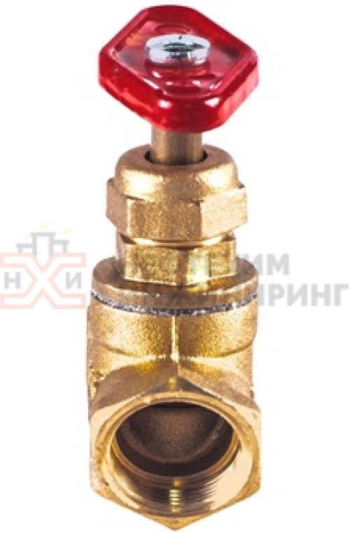 Клапан запорный сальниковый муфтовый ручной 15б3р DN 32 PN 1,6 МПа УХЛ4, корпус латунь, класс герметичности «А» по ГОСТ 9544-2015