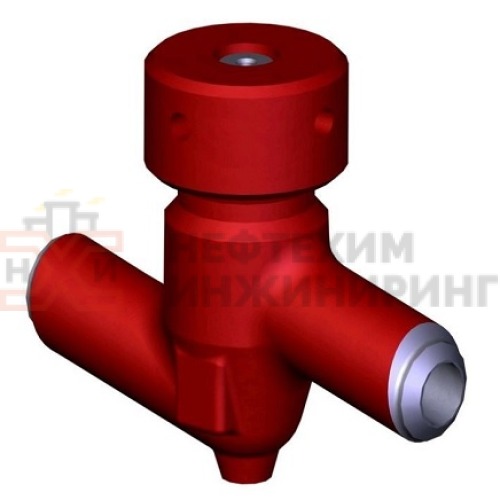 Клапан обратный под приварку 3с-7-1-01 DN 10 PN 37,3 МПа Т280 °С, корпус ст. 20